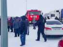 На выезде из Щучинска собралось порядка 700 автомобилей