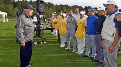 Назарбаев официально открыл гольф-клуб "Бурабай" в Щучинске