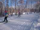 В Щучинске прошли соревнования по лыжным гонкам