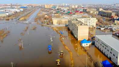 Наводнение в г. Кокшетау