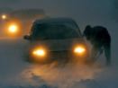 Около 100 автомобилей застряли на трассе Щучинск-Нур-Султан