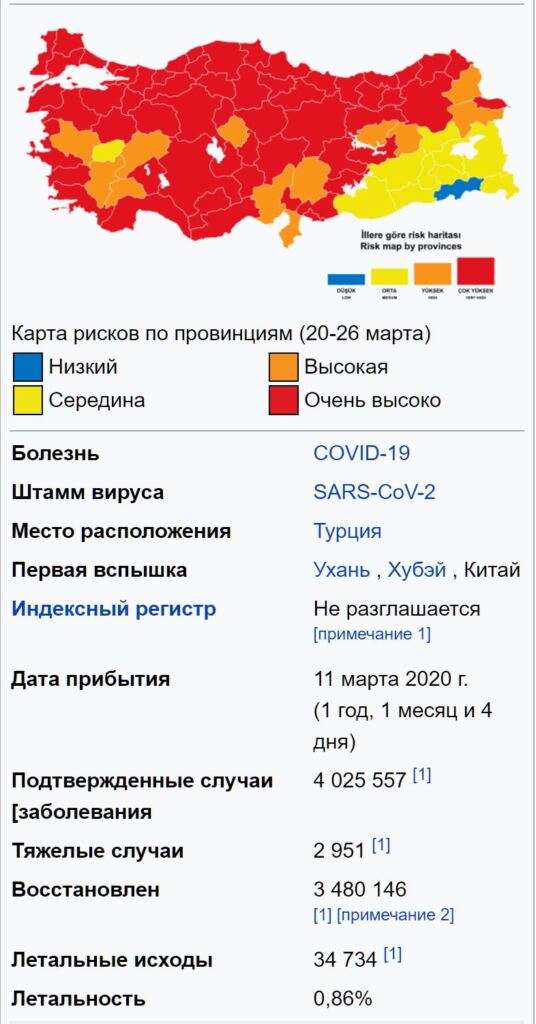 Коронавирус в Турции: власти пытаются сдержать новую волну и обещают жесткие меры