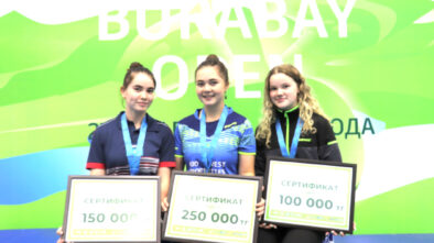 В Щучинске завершился крупный турнир по настольному теннису Burabay Open
