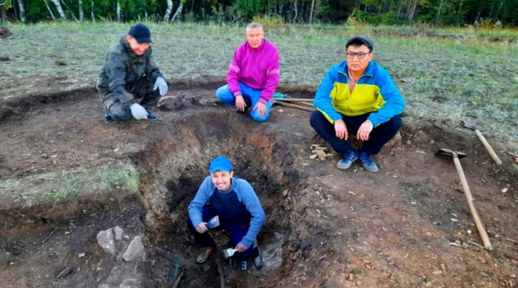 Сакского воина нашли в Бурабайском районе