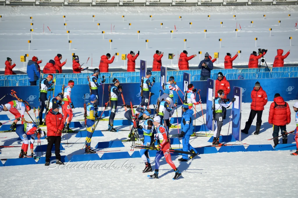 BIATHLON WORLD CHAMPIONSHIPS SCHUCHINSK KAZAKHSTAN -2023, RESULT MARCH 12