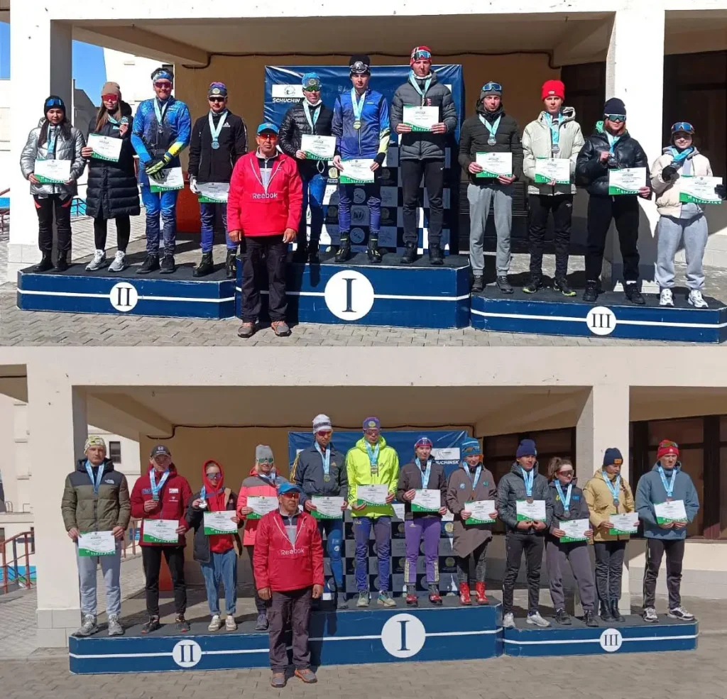 Акмолинские биатлонисты завоевали 21 награду на чемпионате Казахстана